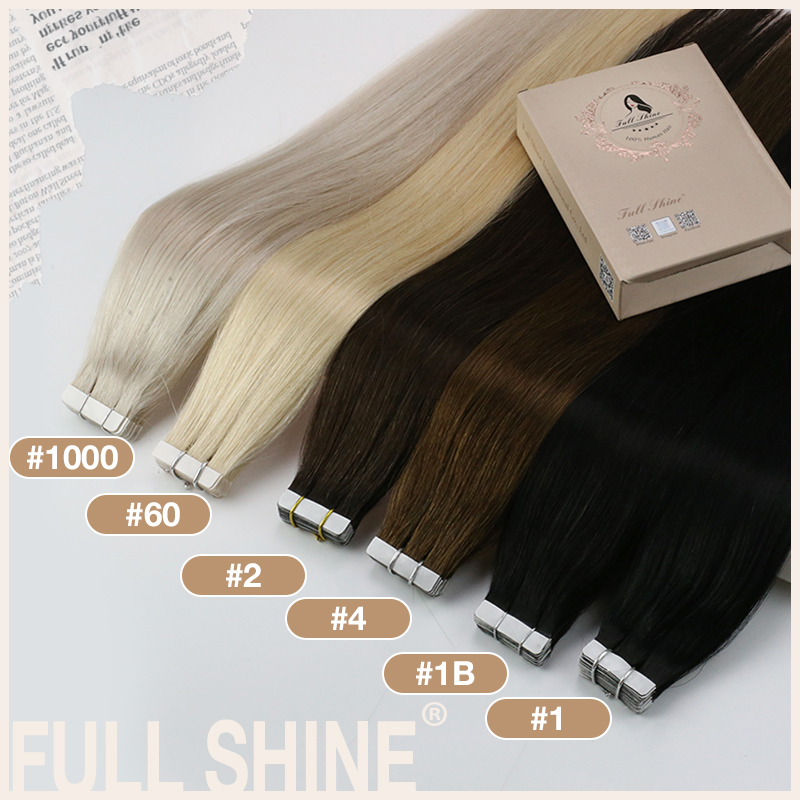 Taśma o pełnym połysku w docze – Invisible Tape In Extensions Real Hair recenzja i cena