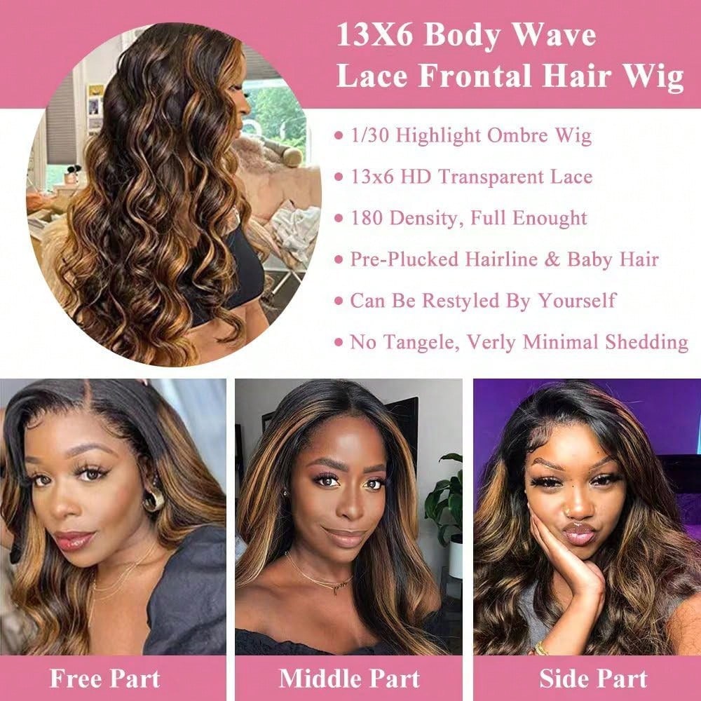 P1B30 Peruki z naturalnych wło – Hd Lace Frontal Wig Human Hair Pre Plucked recenzja i cena