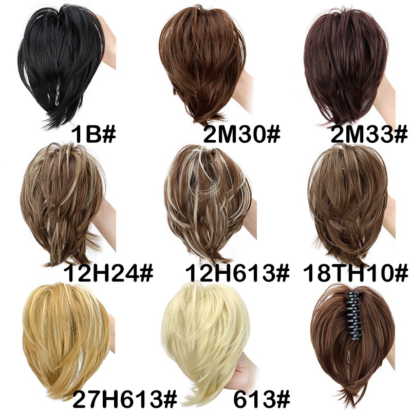 Syntetyczny doczepiany kucyk n – Claw Clip Messy Bun Hair Piece recenzja i cena