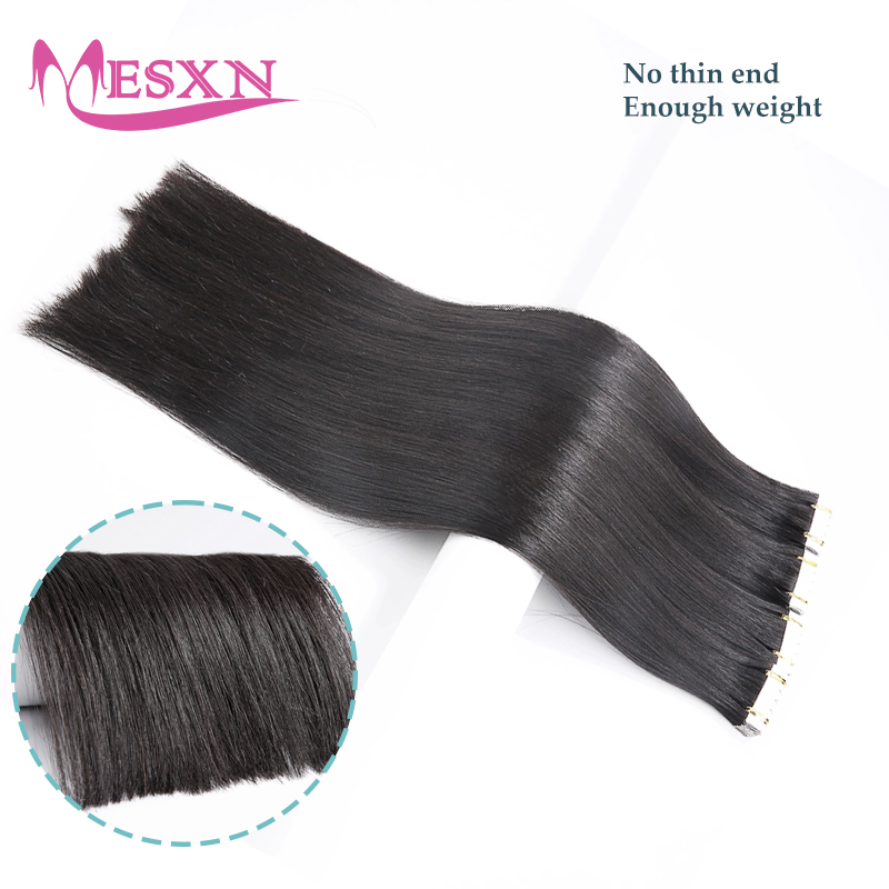 Mini prosta taśma w doczepach  – Invisible Tape In Extensions Real Hair recenzja i cena