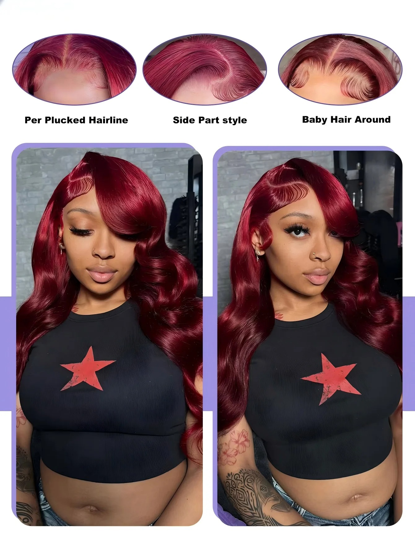 Peruka z koronkowym frontem, p – Hd Lace Frontal Wig Human Hair Pre Plucked recenzja i cena