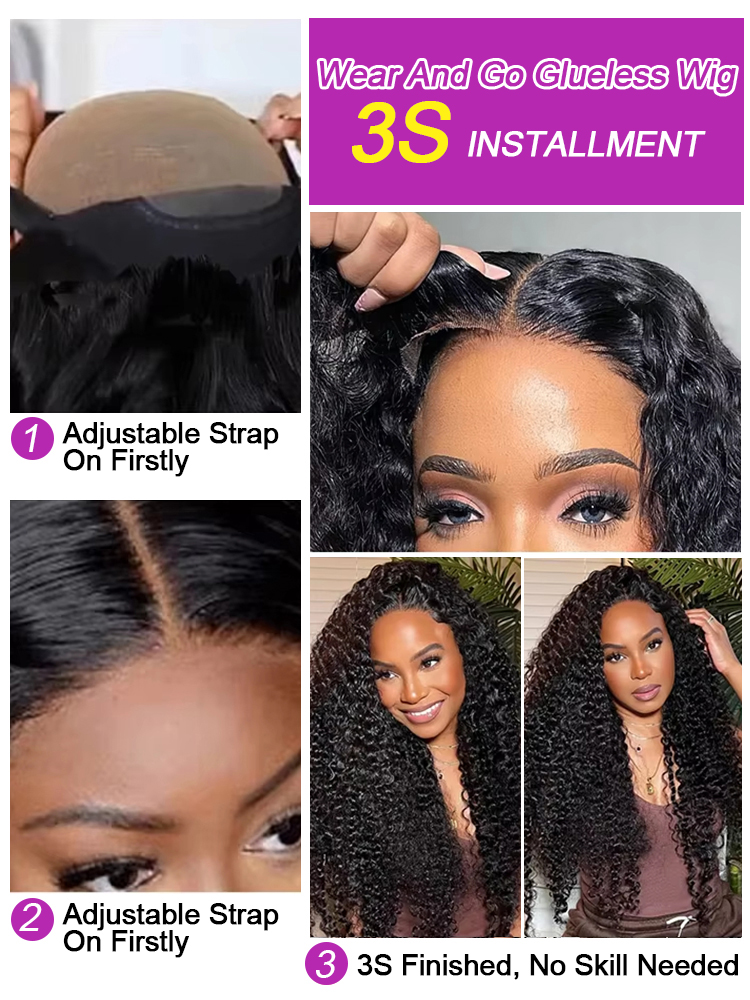Peruki z włosów naturalnych De – Water Wave Bulk Human Hair For Braiding recenzja i cena